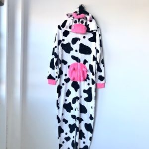 Cow onesie pyjama costume